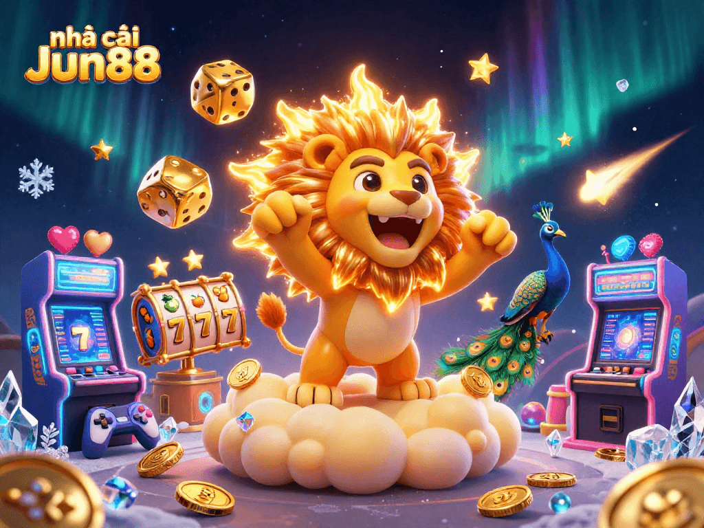 Experience excitement at nhà cái Jun88 with vibrant slot games and dynamic casino elements!