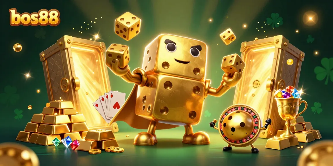 Menggulung dadu emas di bos88 sambil mengeksplorasi permainan slot yang menakjubkan.