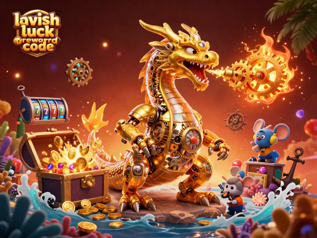 Win big with Lavish Luck reward code and vibrant 3D casino adventure filled with treasures.
