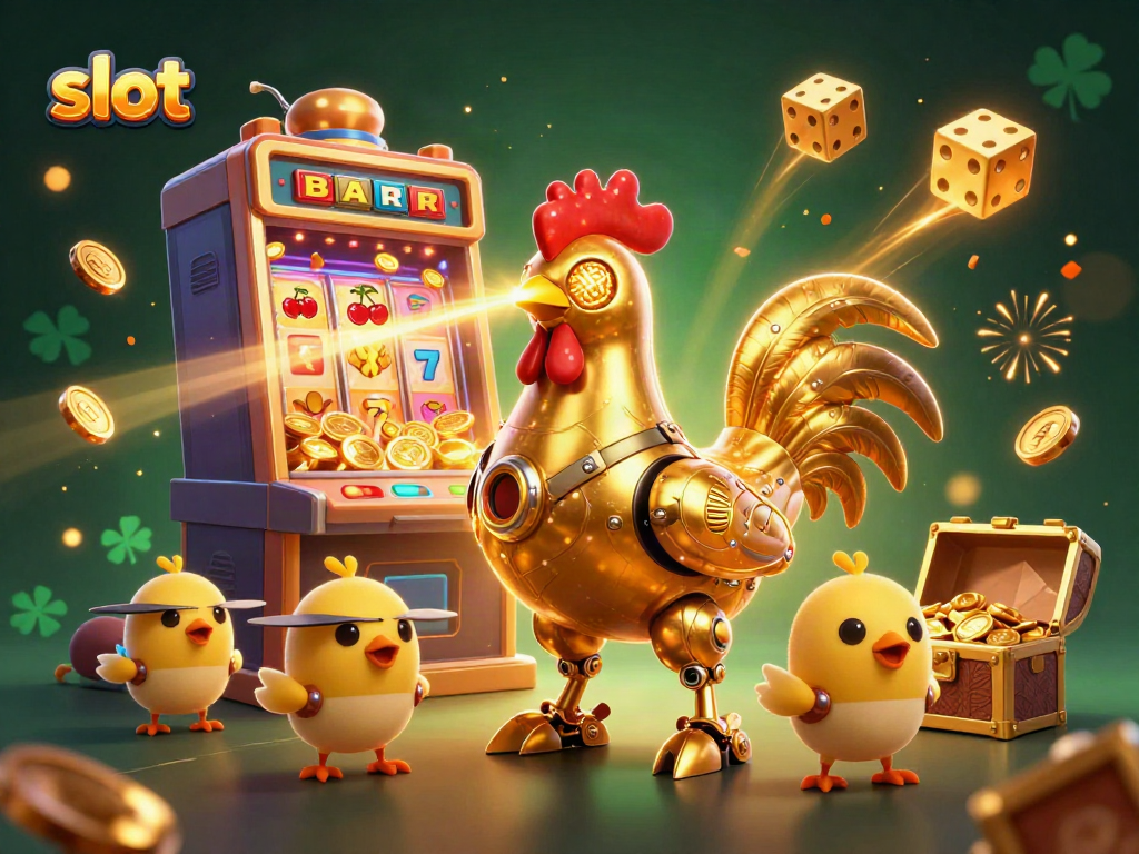 Slot menawarkan pengalaman permainan menarik dengan robot ayam emas dan slot mesin menakjubkan.