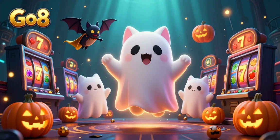 Engage with immersive Go8 casino experience through spooky haunted mansion adventure.