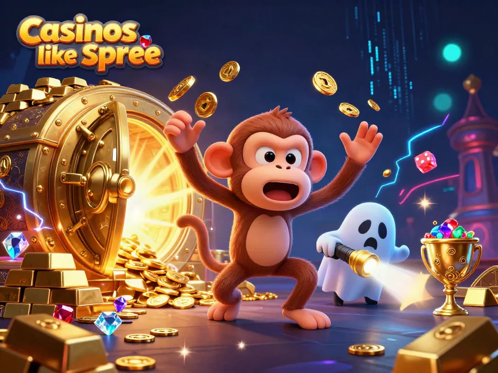 Experience thrilling games like spree where players can win real prizes in a vibrant casino setting.
