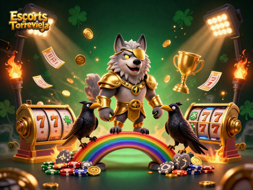 Experience exhilarating gameplay with our illustration featuring Escorts en Torrevieja amidst a vibrant casino scene.