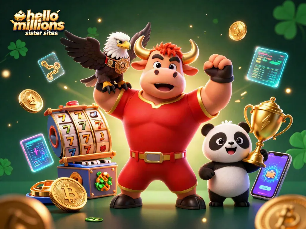 Play slots and win prizes on hello millions sister sites with exciting 3D characters and vibrant visuals.