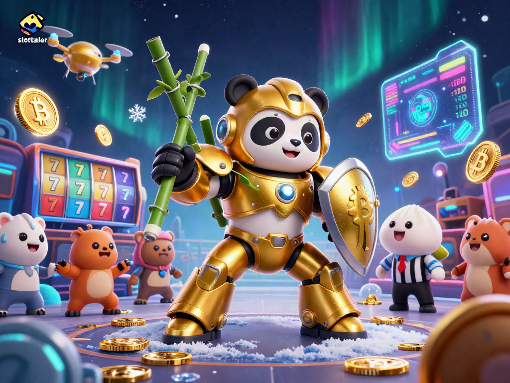 Experience engaging gameplay with slottalker in a vibrant virtual casino arena.