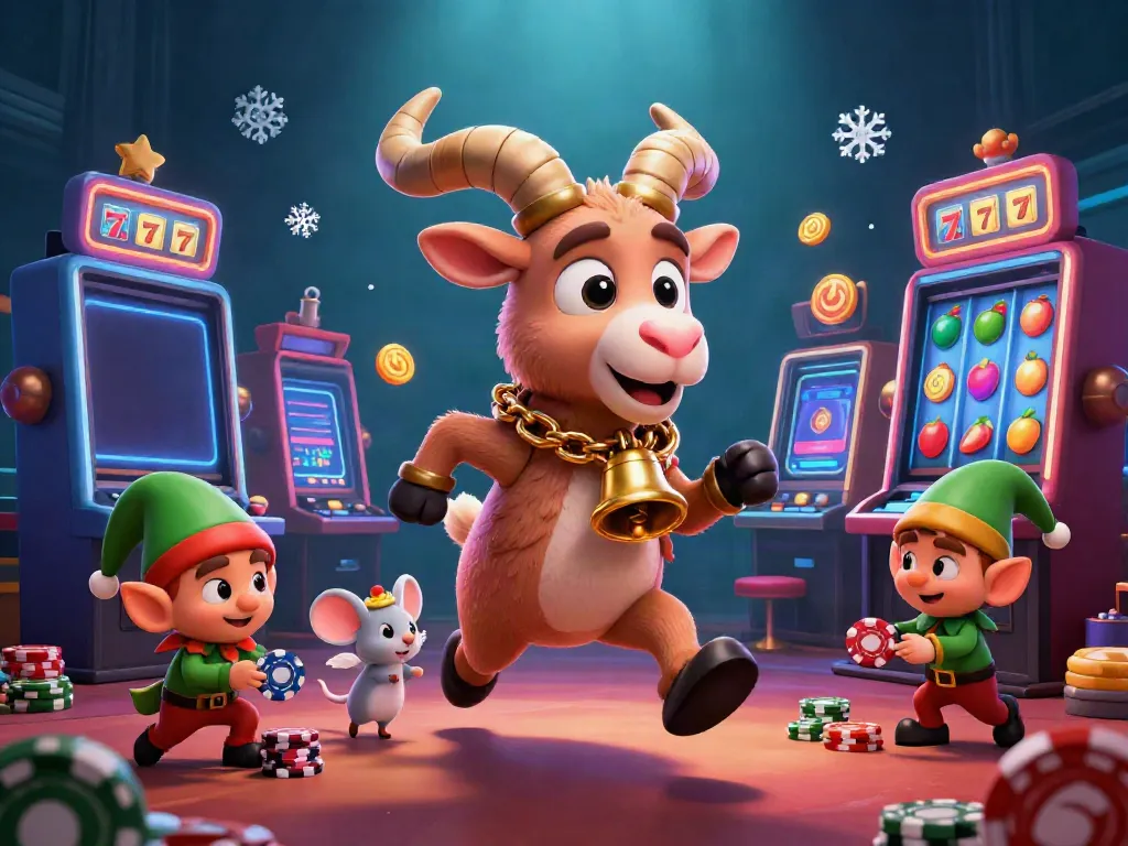 Experience thrilling gaming excitement at sunwin with vibrant slot machines and lively characters.