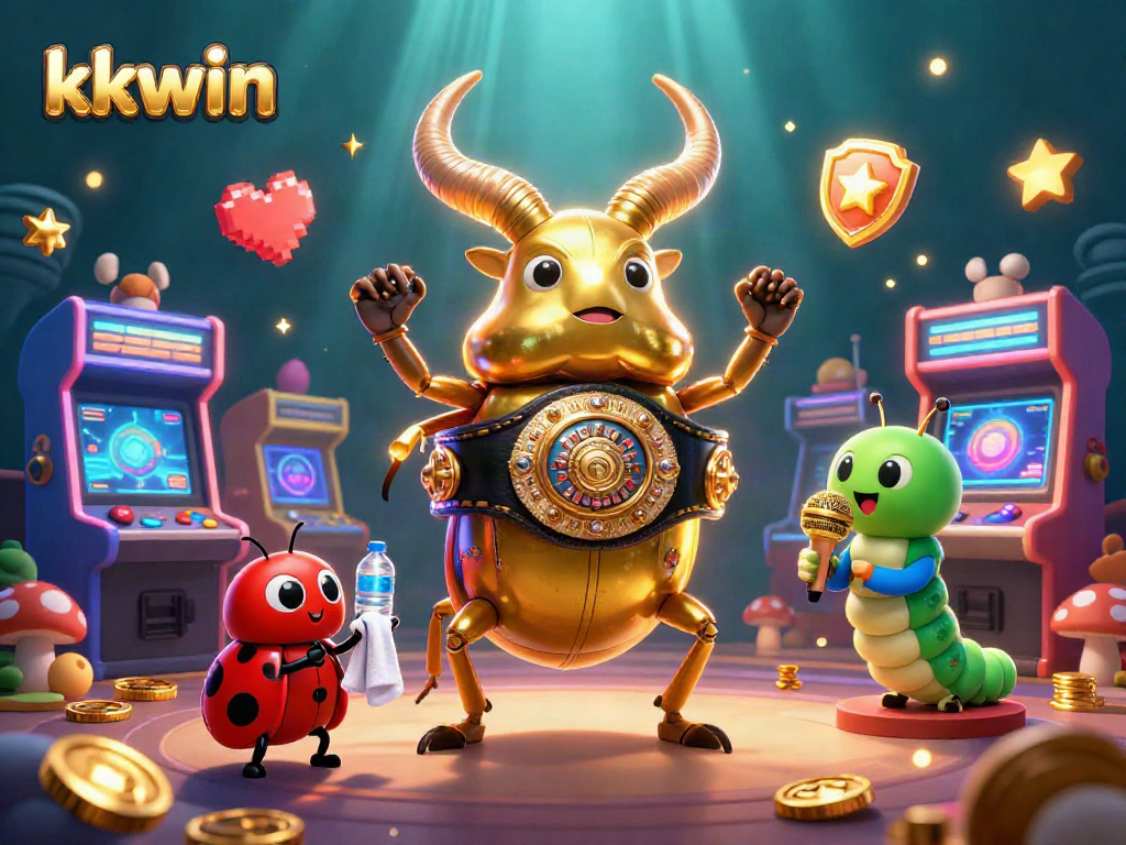 Engage with the exciting kkwin casino experience featuring 3D game elements and vibrant characters.