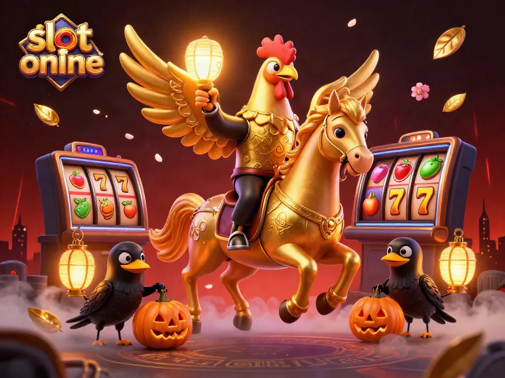 Menangkan slot online dengan D59 saat bermain di kasino malam bertema mistis.