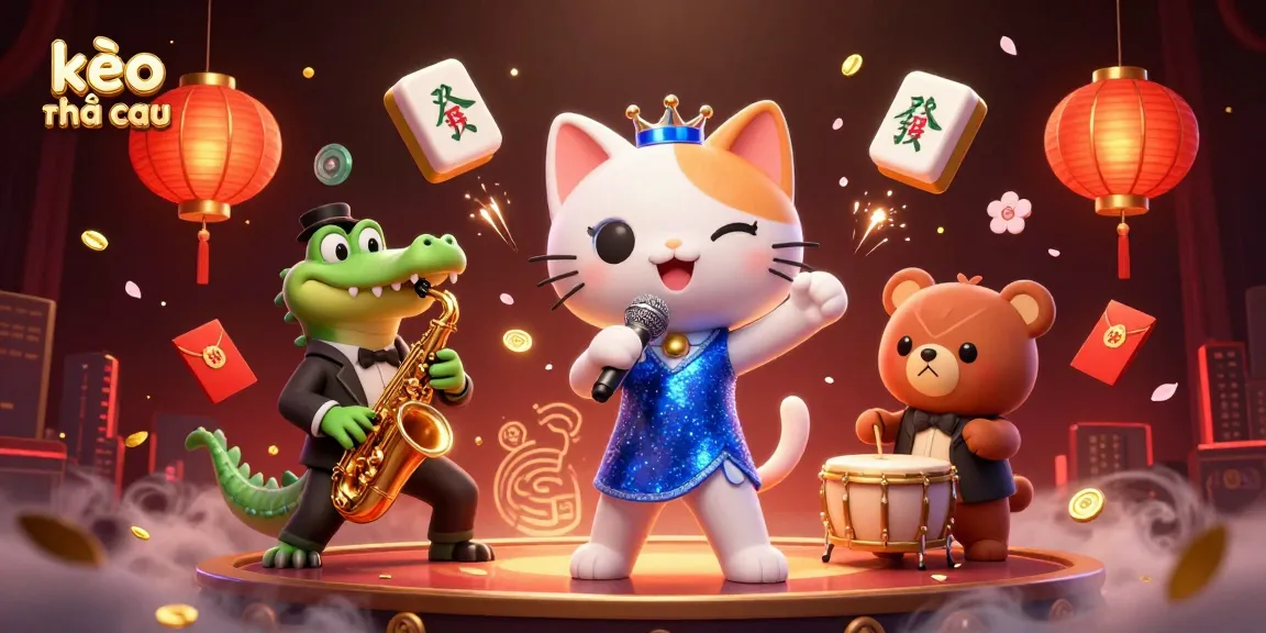 Engage with kèo nhà cái in this vibrant casino scene featuring dynamic characters and rich elements.