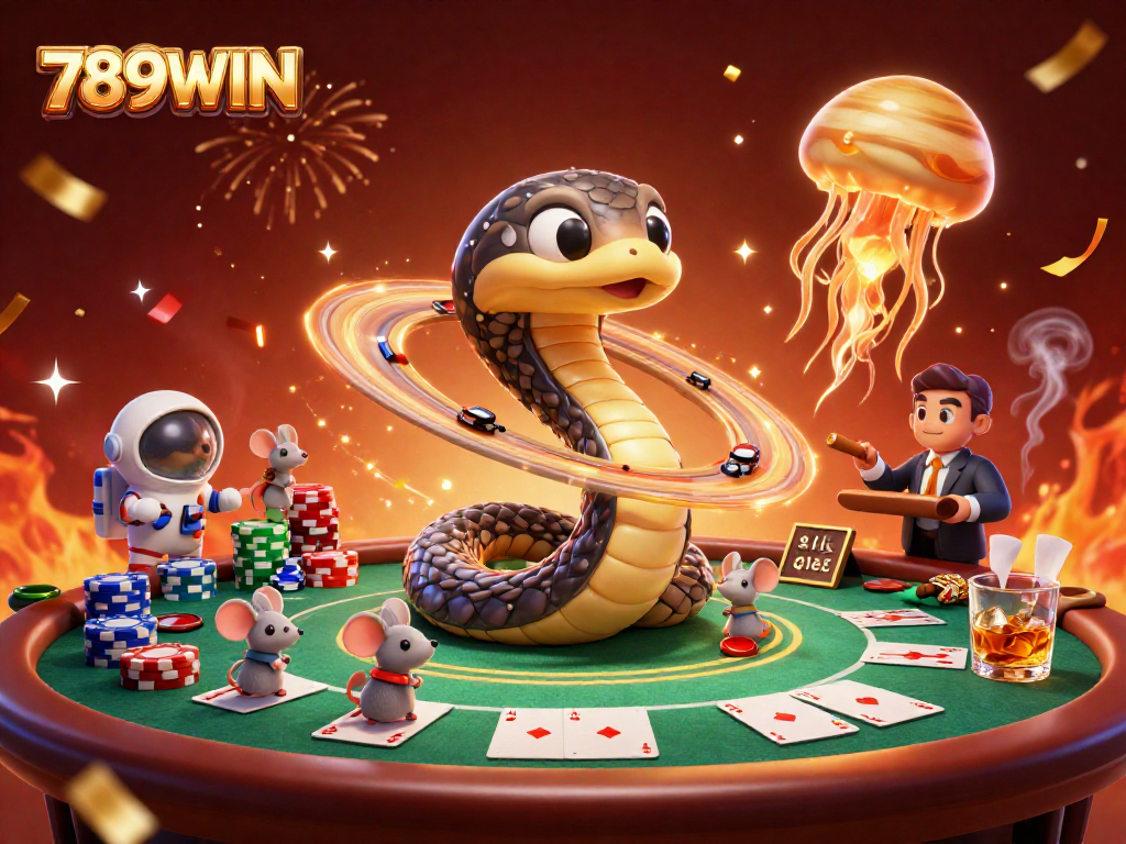 Experience thrilling gameplay at 789WIN with vibrant 3D illustrations and exciting casino action.