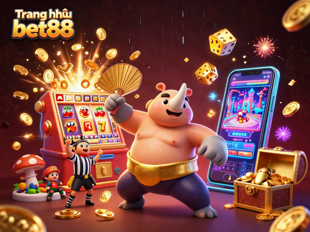 Experience the excitement at Trang chủ bet88 with thrilling games and vibrant casino graphics.
