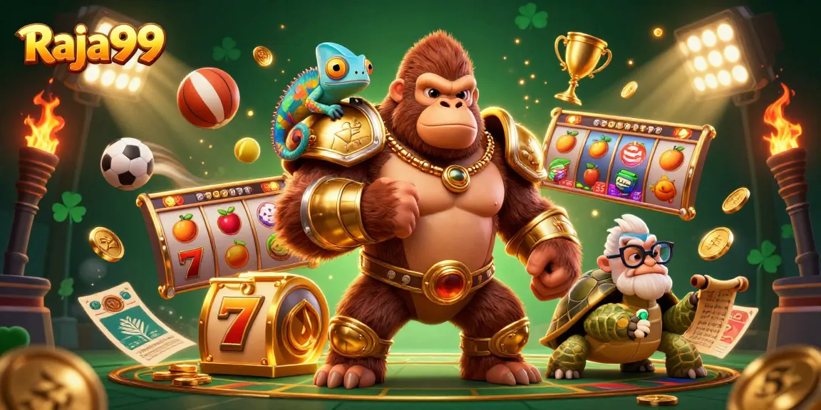 Raja99 menghadirkan pengalaman bermain slot gacor dengan karakter menarik dan elemen permainan yang dinamis.