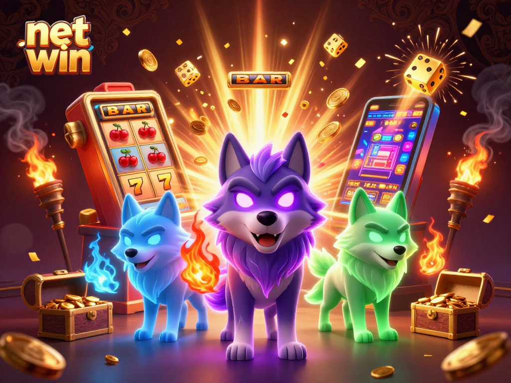 Experience thrilling net win moments with a dynamic 3D casino scene full of excitement and energy.